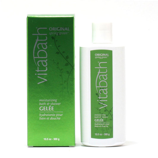 Vitabath Original Spring Green Gelee bottle for a refreshing, hydrating bath or shower