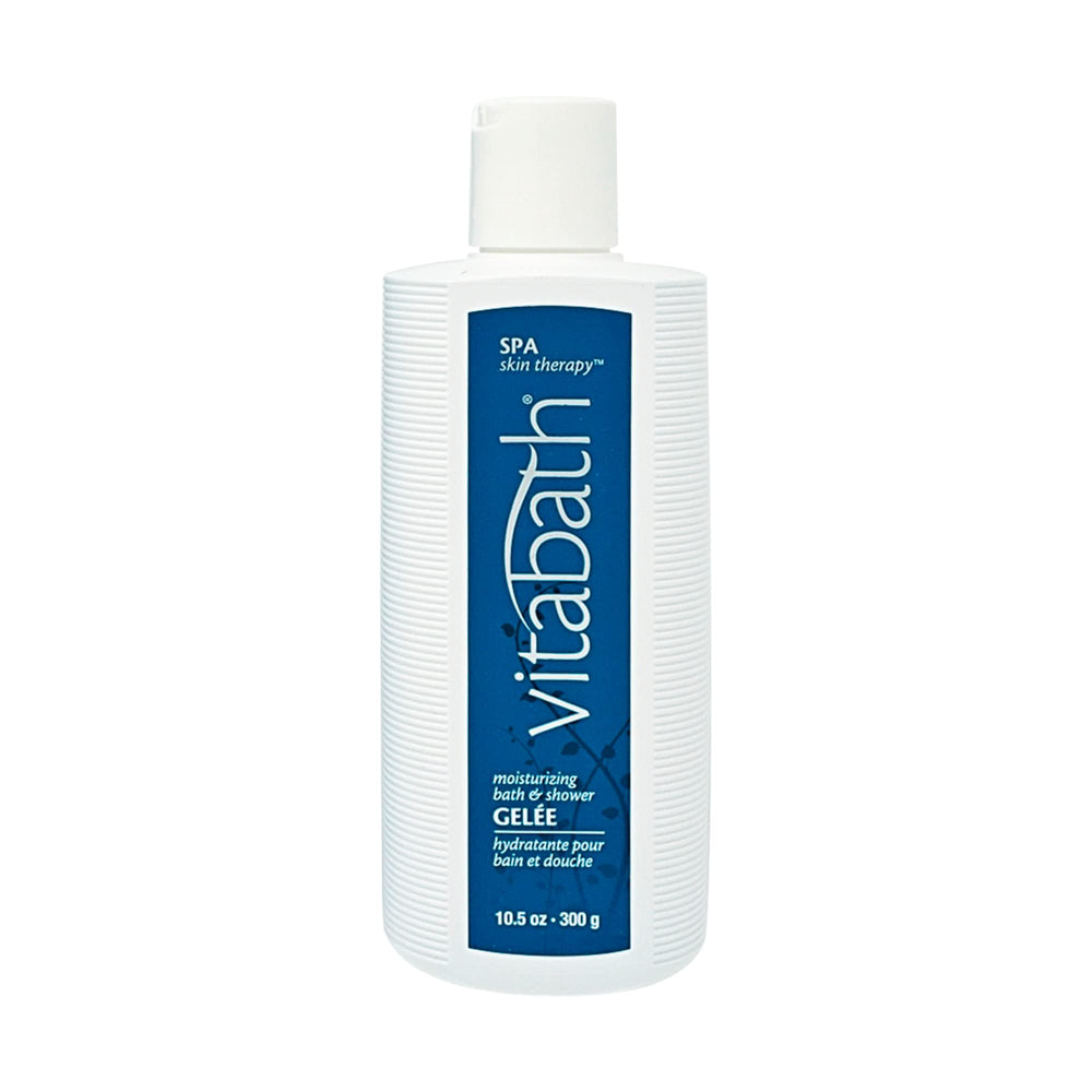 Vitabath Original Spring Green sandalwood aroma implying relaxing shower ritual.