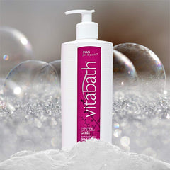 Vitabath Plus Dry Skin gelee-cleanser provides hydrating cleansing