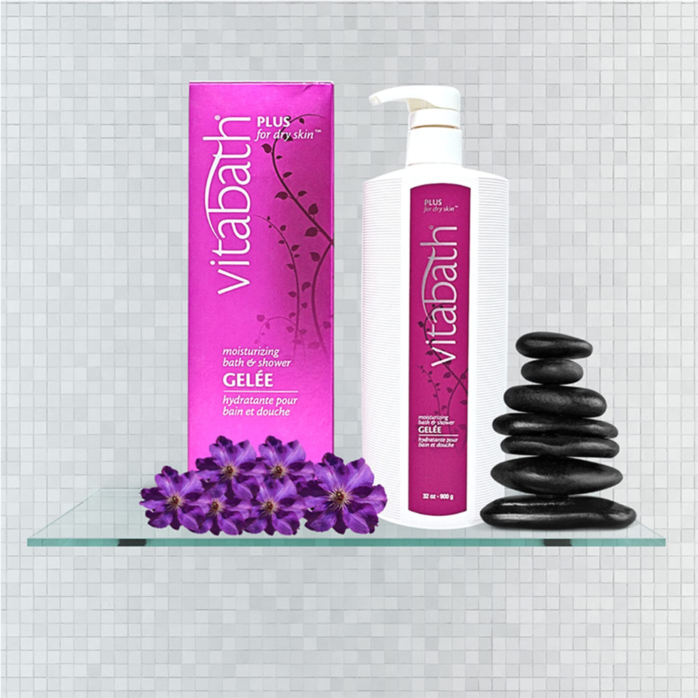 Vitabath Plus Dry Skin vitamin-blend nourishes skin health