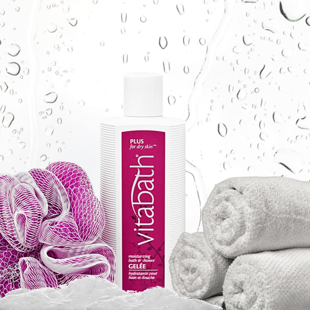 Vitabath Plus floral fragrance with jasmine and violet elevates a relaxing bath or shower.