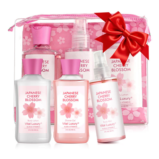 Vital Luxury shower gel on-the-go travel bottle for refreshing cleansing