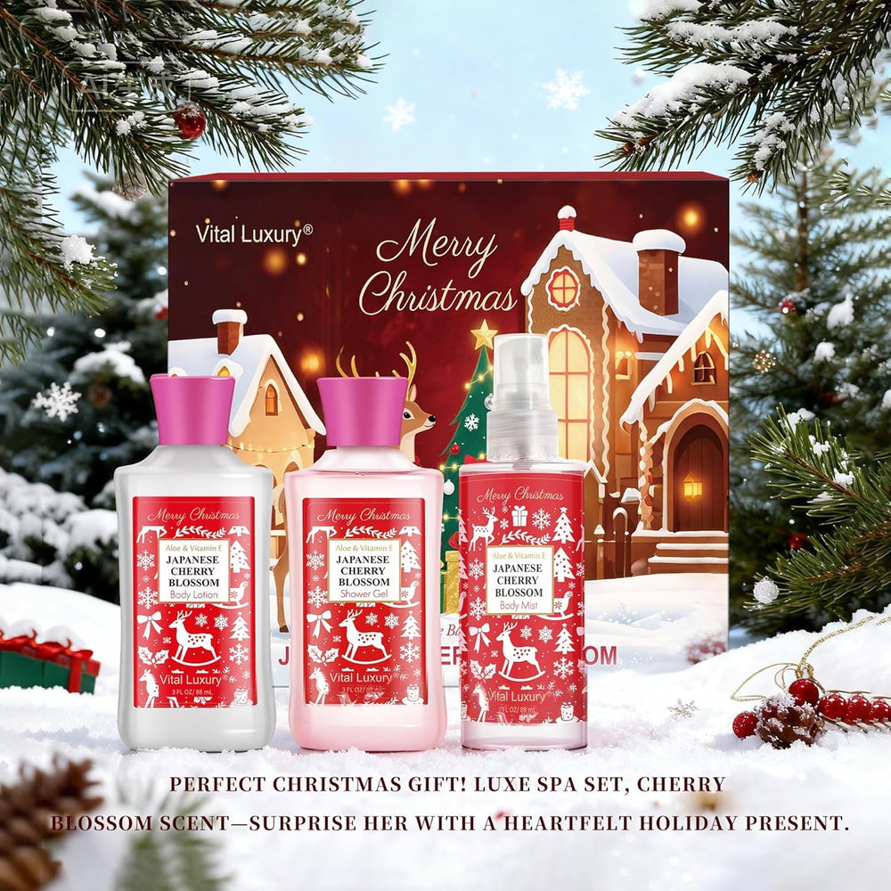 Vital Luxury mist cherry blossom, quick refresh with floral aroma.