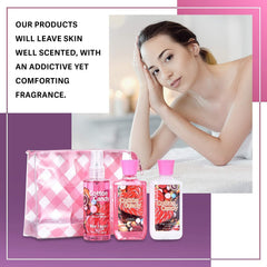 Shower gel lather and fresh cotton candy mood from Vital Luxury