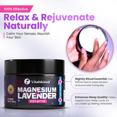 VITALSKINOIL magnesium glycinate chloride blend supports skin nourishment