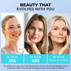 Vitalysin firming action image highlights improved elasticity for mature skin.