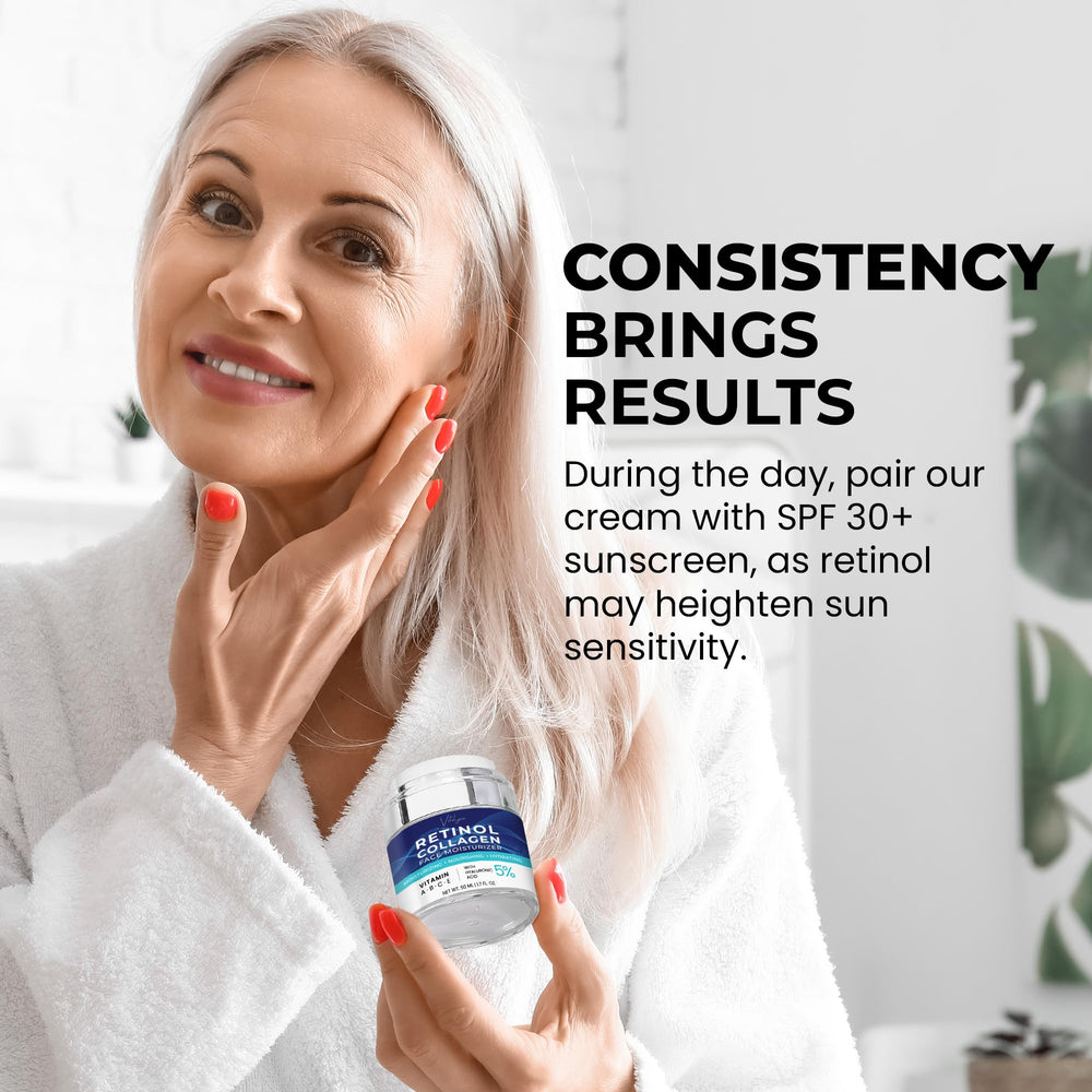 Vitalysin night-cream scene suggests overnight repair for refreshed skin.