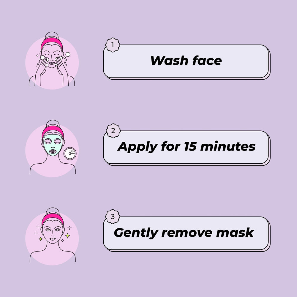 Biodegradable sheet mask material with vegan and cruelty-free certification mockup