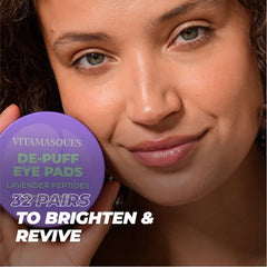 Vitamasques eye pads with caffeine demonstrate depuffing effect