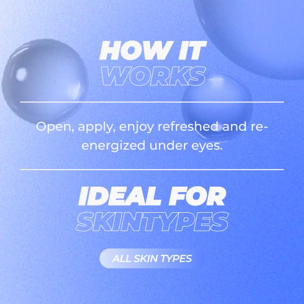 Vitamasques dual hyaluronic acids hydrate the under-eye area