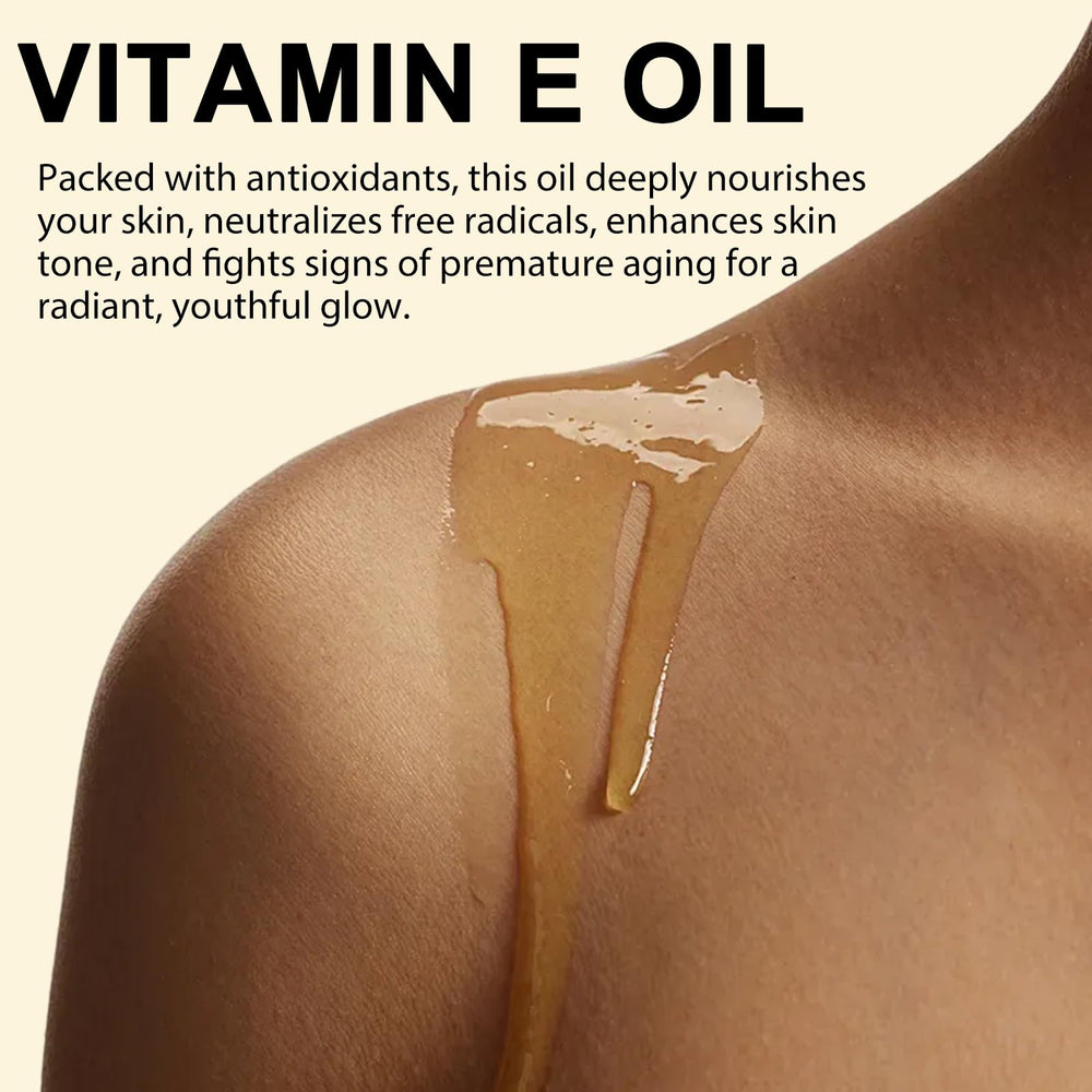 Vitamin E Oil two-pack packaging highlights value and routine convenience.
