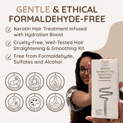 VITAMINS Hair Cosmetics step 3 sealing shows long-lasting smoothness and shine potential