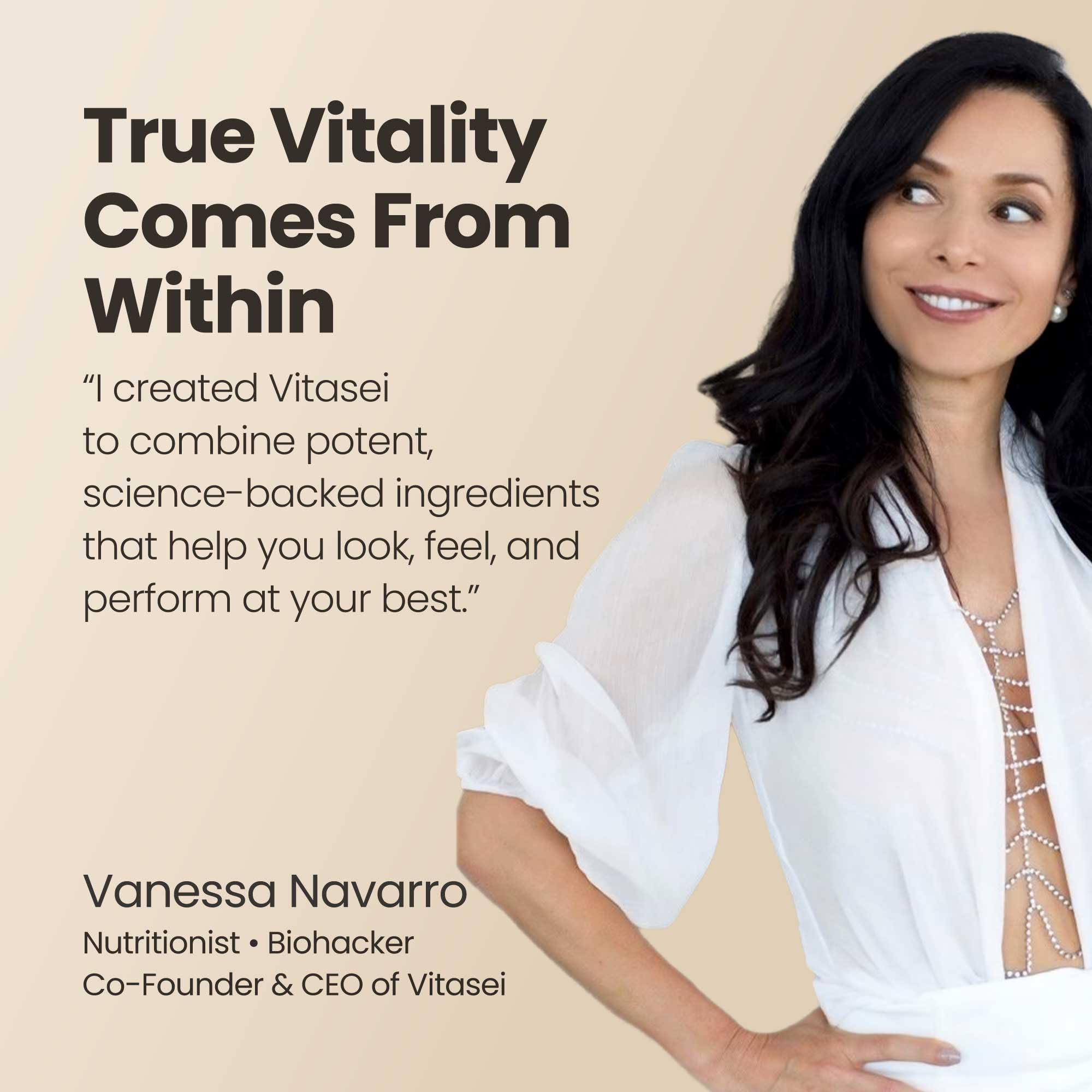 Vitasei Hair Booster packaging box and bottle presentation