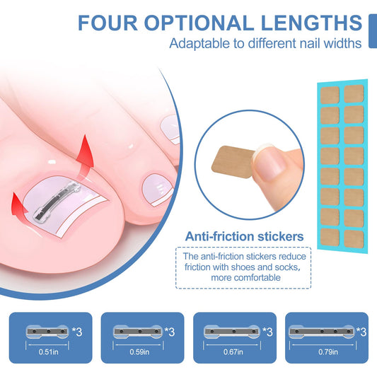 Vitasy size-1 corrector strip for narrow nails