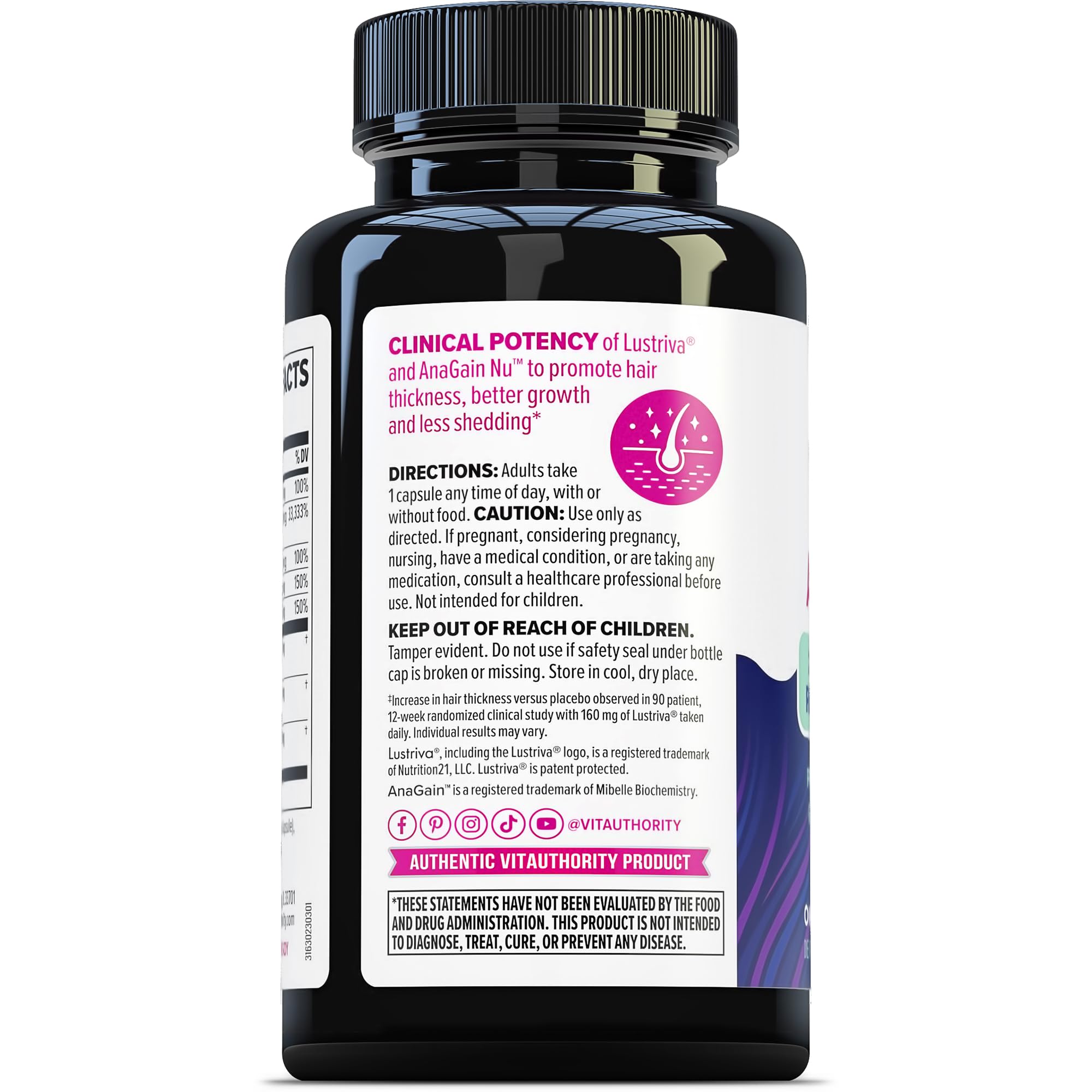 Healthy-looking hair in a natural setting suggests real-use benefits