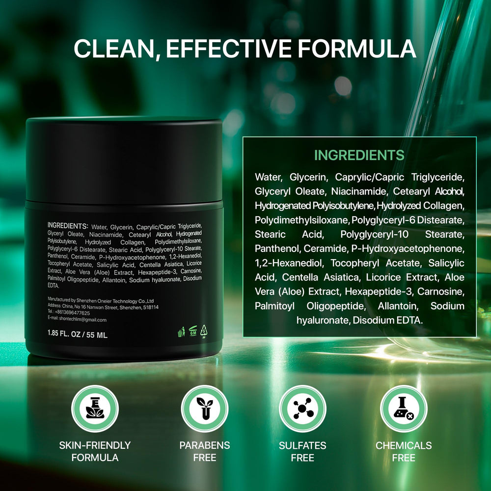 Viva Lab bottle label close-up highlights clean, refreshing skincare ritual.