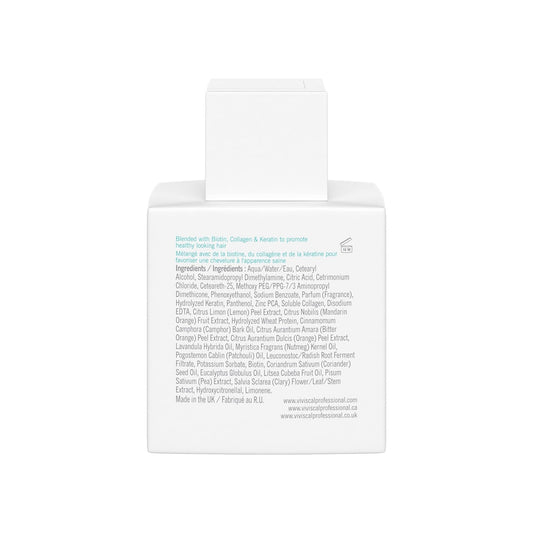 Viviscal Thin to Thick Conditioner packaging on shelf signals professional hair care benefits
