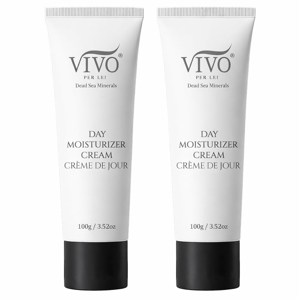 Vivo Per Lei Dead Sea Day Cream bottle with mineral-rich hydration for daily moisturization