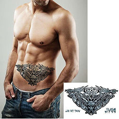 VIWIEU removable tattoos with oil or makeup remover for quick cleanup.