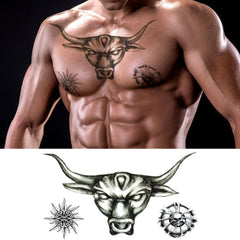 VIWIEU waterproof and sweatproof tattoos fit gym sessions and swimming.