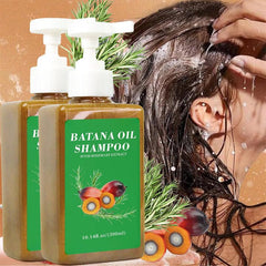 VJPPII Batana Oil Shampoo after use reveals smoother, fuller look.