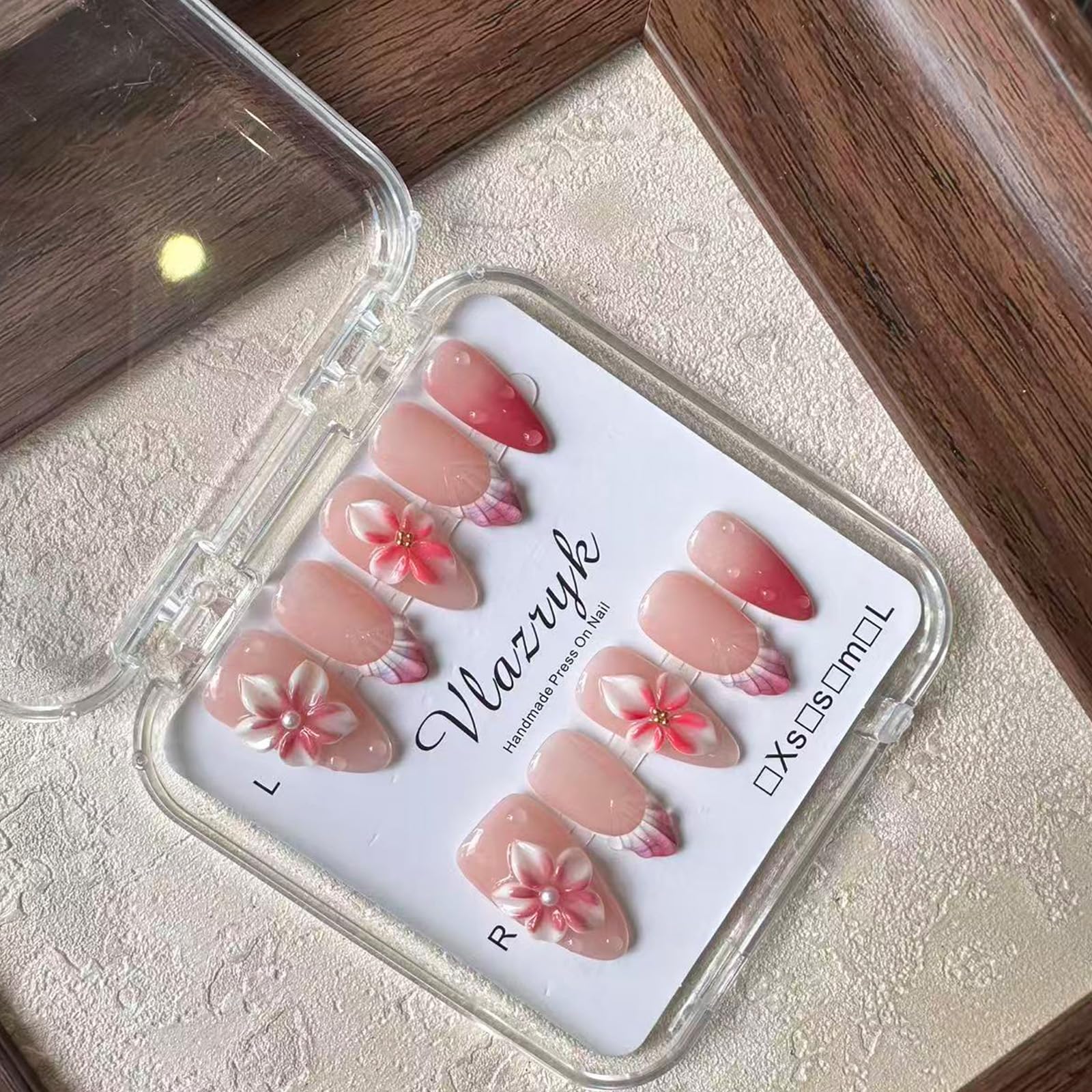 Vlazryk almond-shaped nails versatile for casual or formal looks