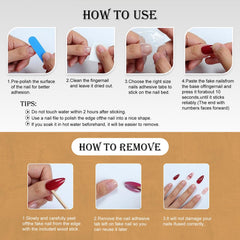 Vlazryk nails ideal for holiday parties and events.