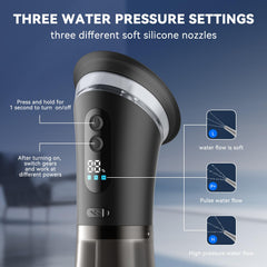 VLINGQI ear cleaner with 3 pressures and 9 sprays for tailored cleaning