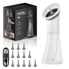 VLINGQI upgraded ear wax removal with LED display for precise control during cleaning.