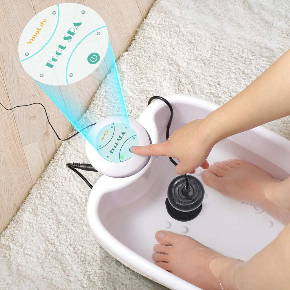 VnioLife Foot detox system with included liners for easy use