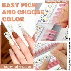 vnjaoi leather color display book inner pages keep swatches clean and organized.
