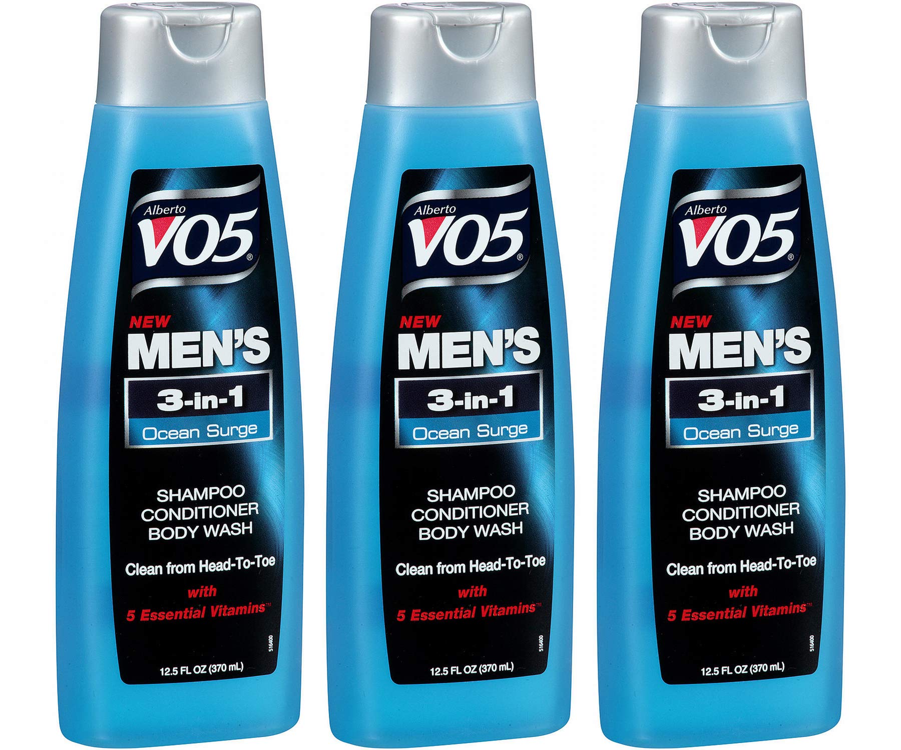 VO5 Men's 3-in-1 Ocean Surge tube application in use