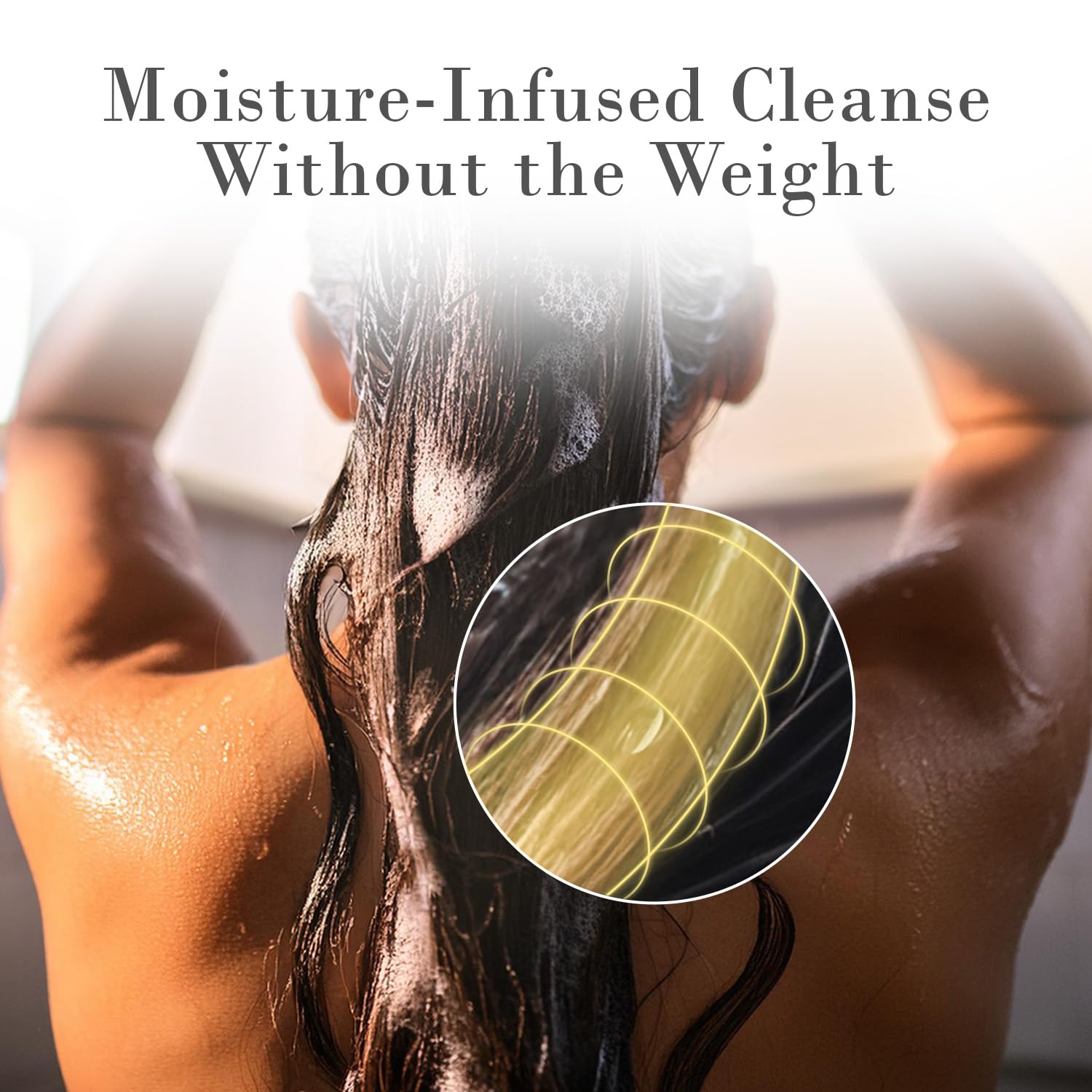 VoCÊ Shea butter ingredient highlighting nourishing care for hair.