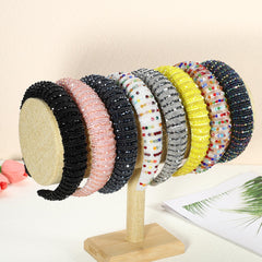 VOCOSTE Crystal Headband indoor and outdoor use demonstrates durability and style.