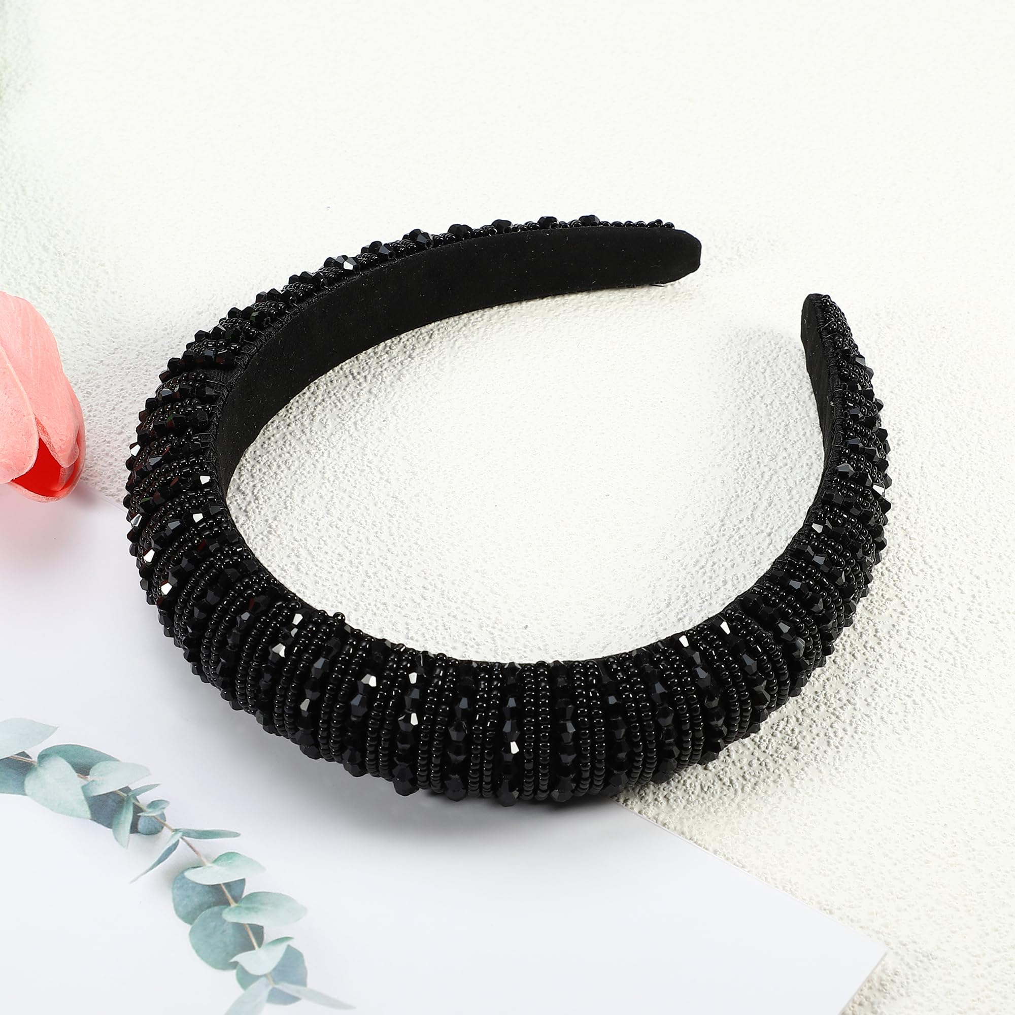 VOCOSTE Crystal Headband party-ready accessory pairs with dresses and tops.