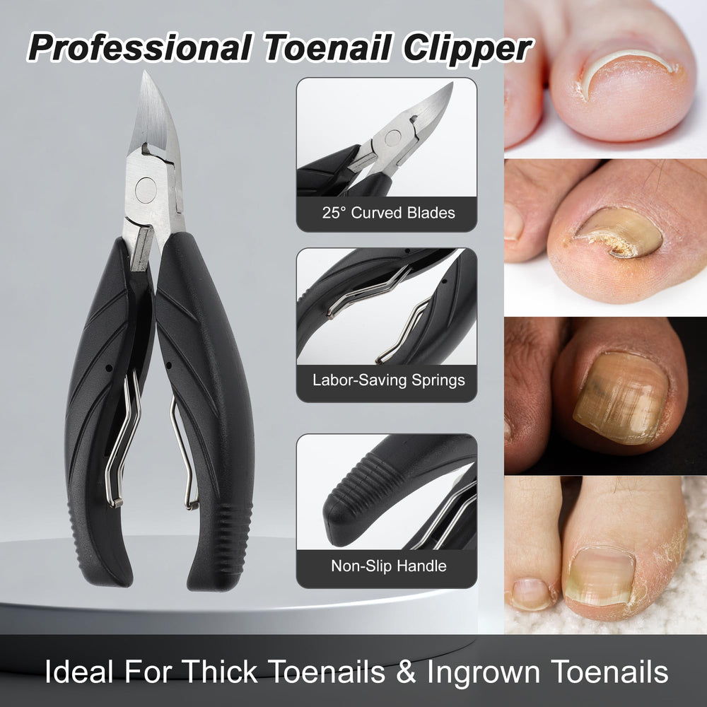 VOCOSTE eagle pliers for precise toenail work and deep groove access.