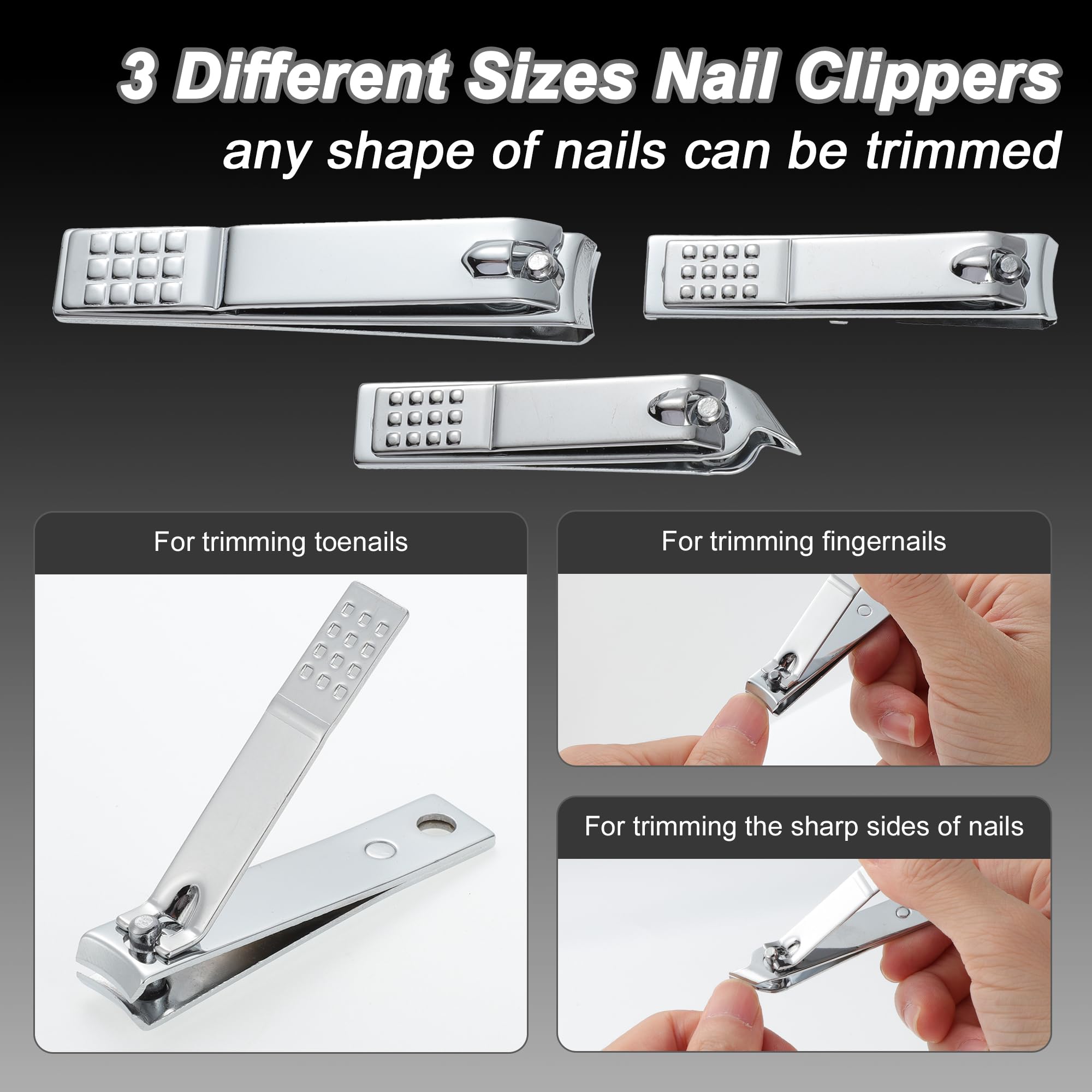 VOCOSTE nail clippers deliver clean, confident trims even thick nails.