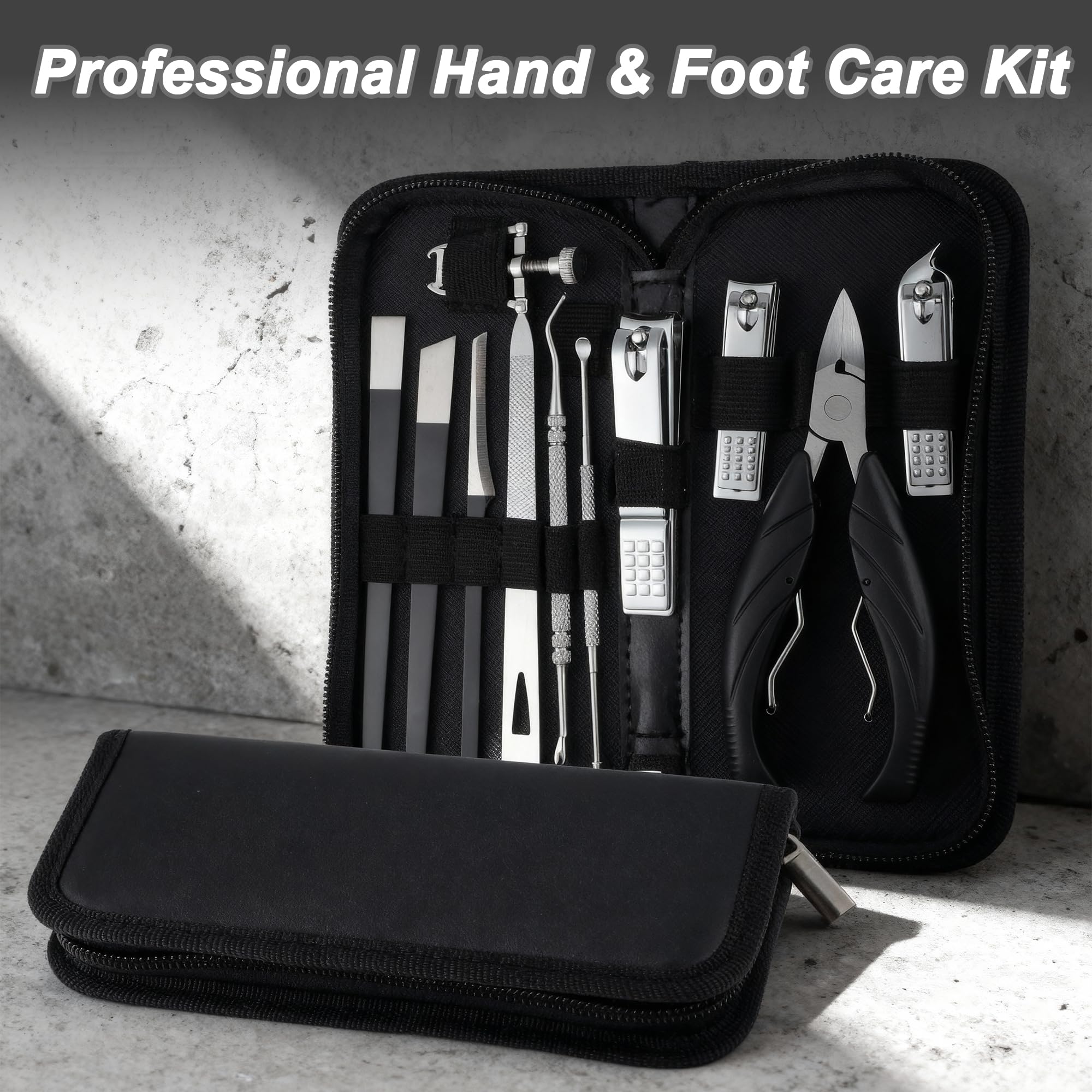 VOCOSTE nail files finish nails for comfortable pedicures.