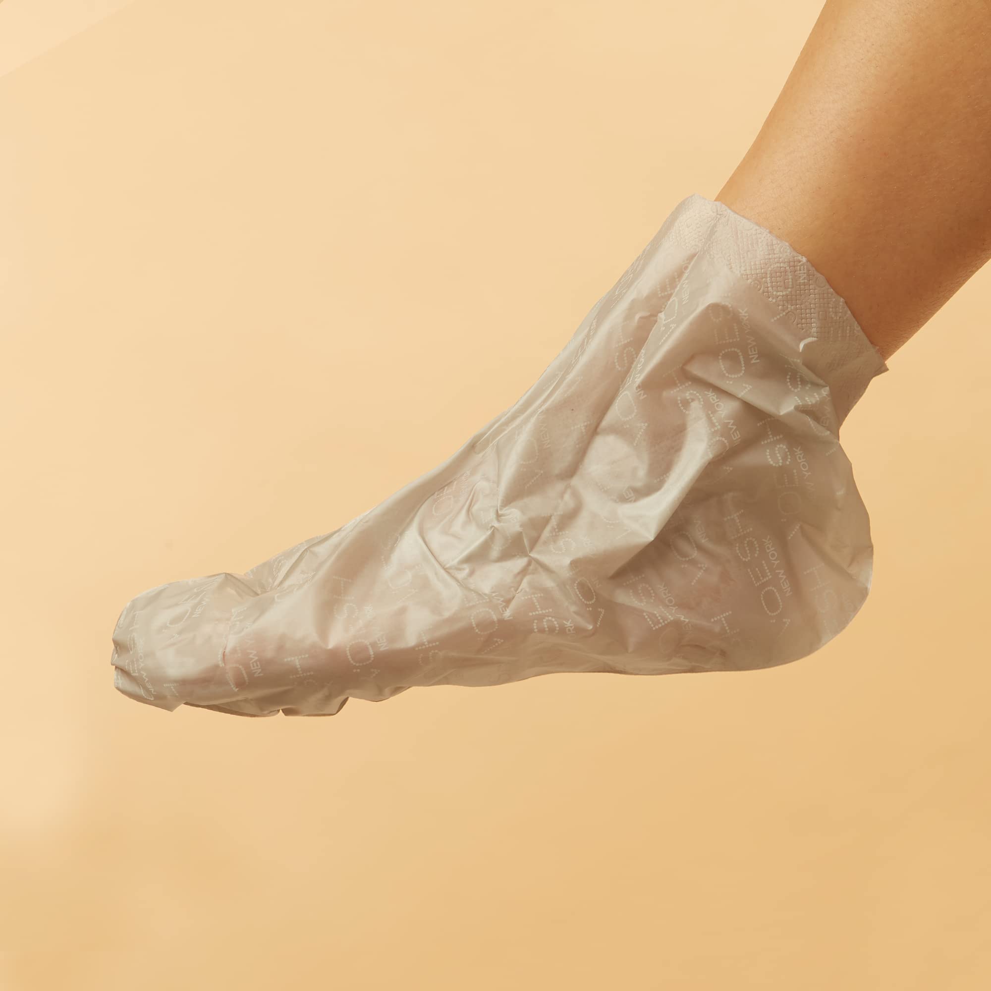 VOESH Collagen Socks at-home pedicure with removable toe tips for polish