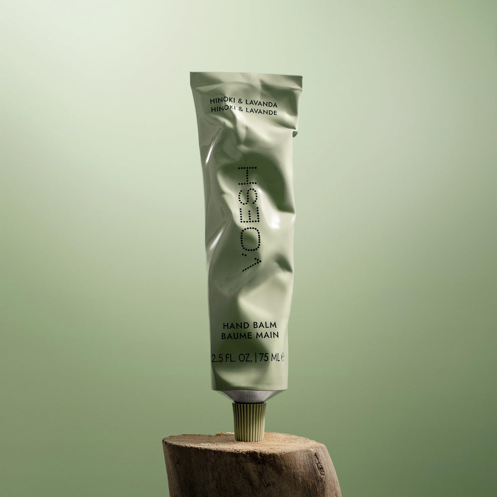 VOESH Fig & Amber scent hand balm with uplifting energy