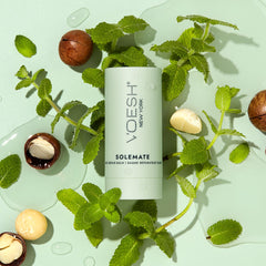 VOESH Heel Repair Duo packaging showing two-step routine.