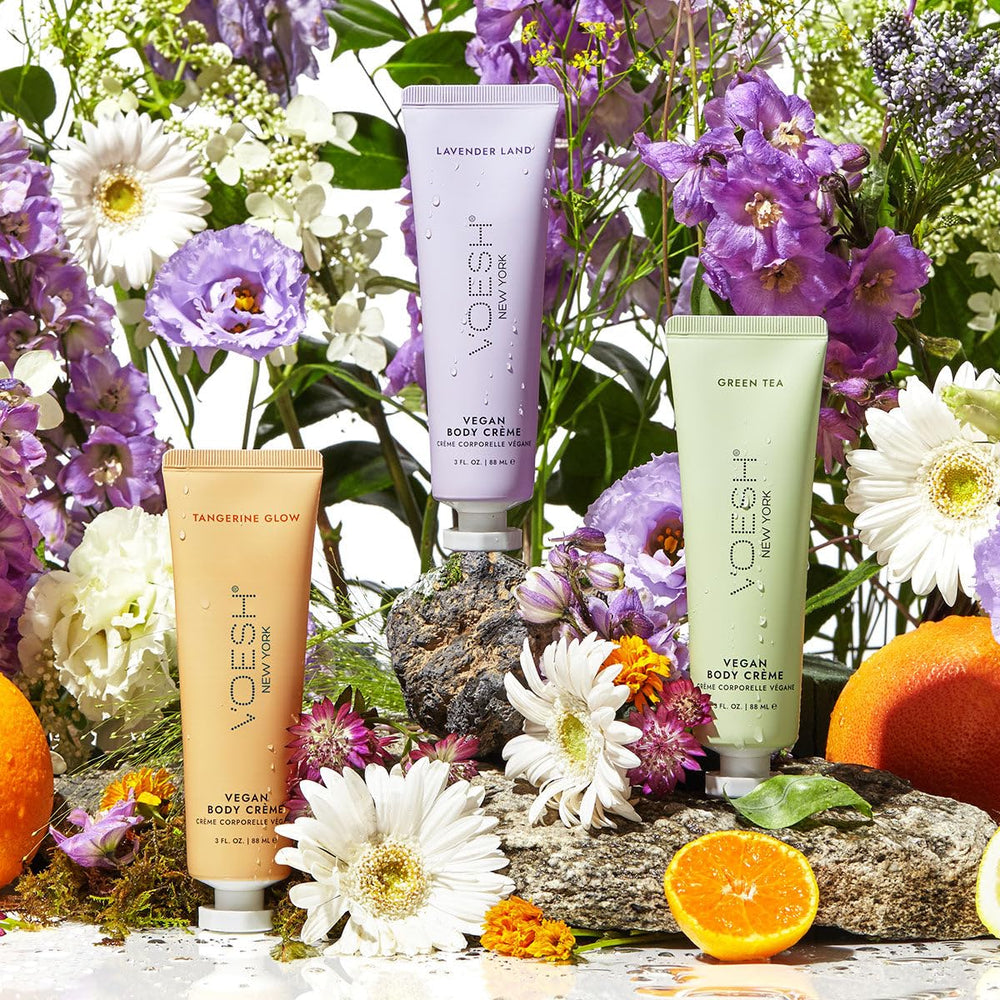 VOESH Lavender Land jar highlights calming hydration for evening skincare