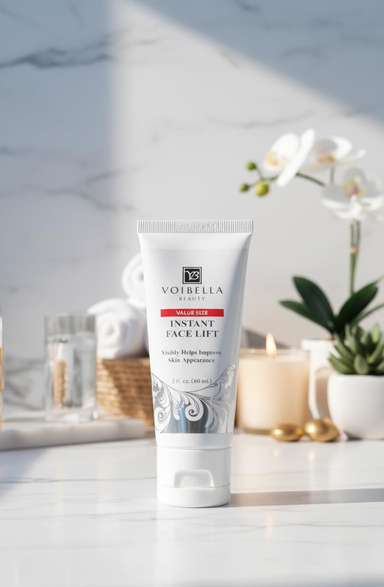 VOIBELLA BEAUTY event-ready look with even-toned skin.