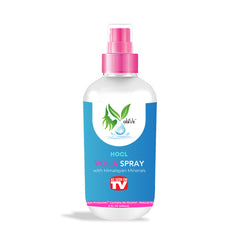 VoilaVe HOCL Spray bottle front view for convenient at-home skincare.