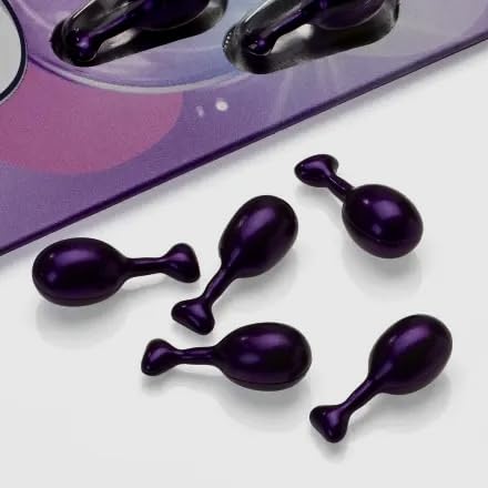 Closeup of Volans capsules showing a nourishing formula for skin hydration