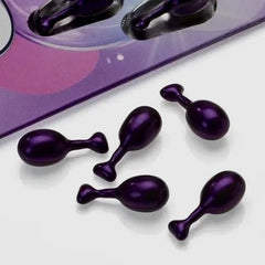 Closeup of Volans capsules showing a nourishing formula for skin hydration