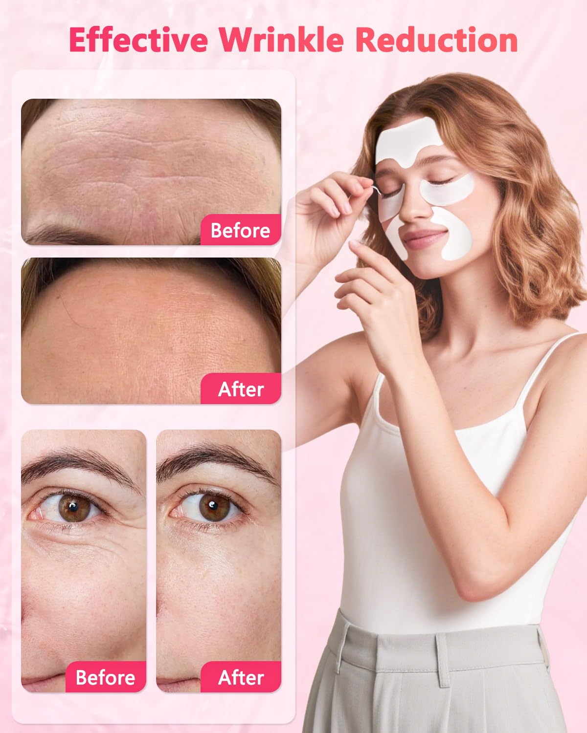 Vryioh smile line patches target laugh lines for refreshed appearance.