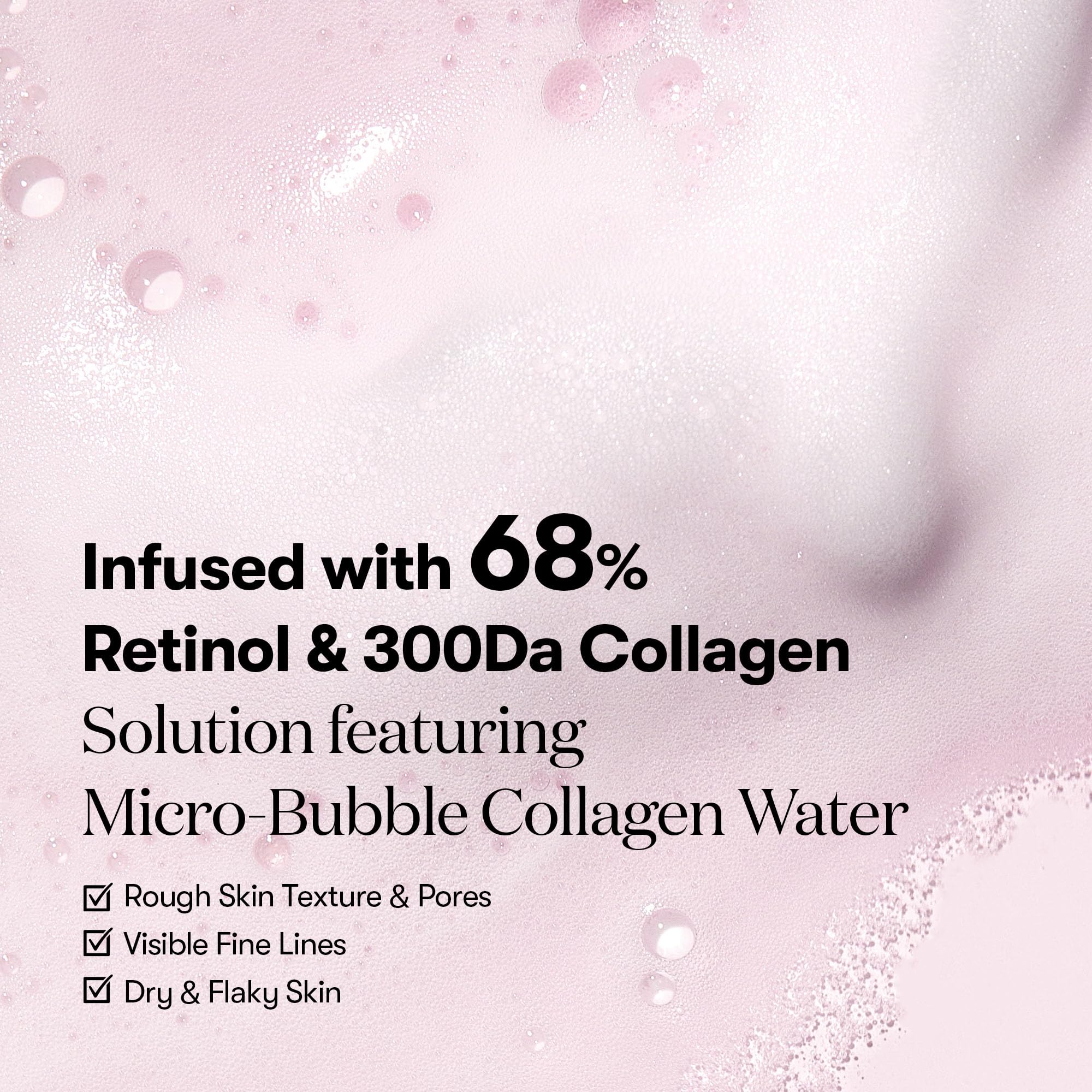 Dropper releasing VT COSMETICS Bubble Serum droplets.