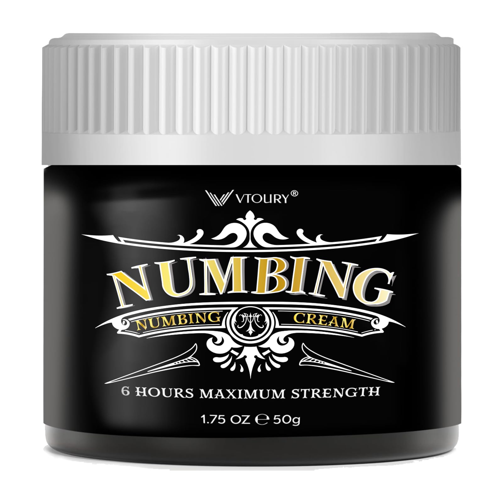 VTROUY Deep Numbing Cream tube front for on-the-go topical relief.
