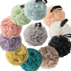 VVmotes loofah sponges gift-ready for home, gym, or travel showers.